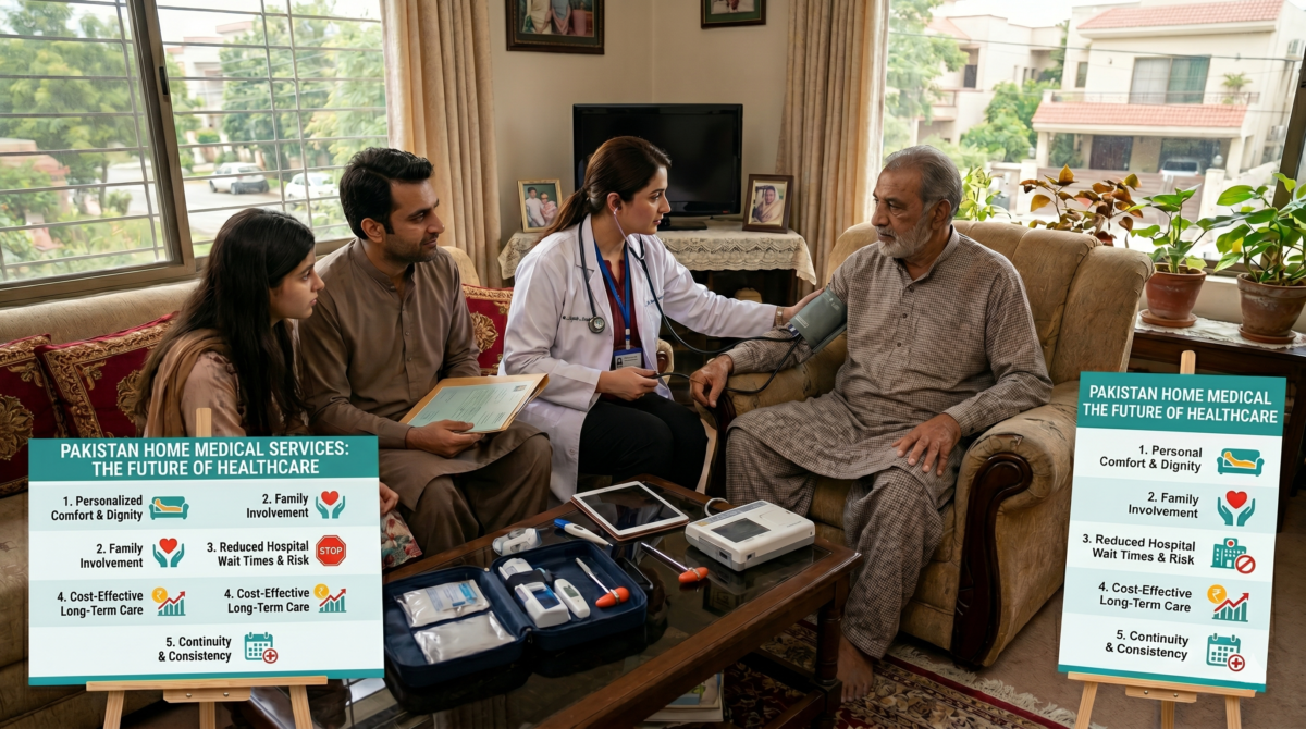Why Home Medical Services Are Becoming the Future of Healthcare in Pakistan